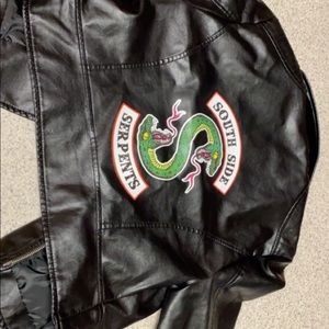 South side serpents leather jacket